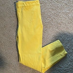 Yellow Talbots pants